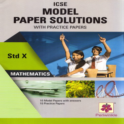 Periwinkle ICSE Model Paper Solutions Mathematics 10th
