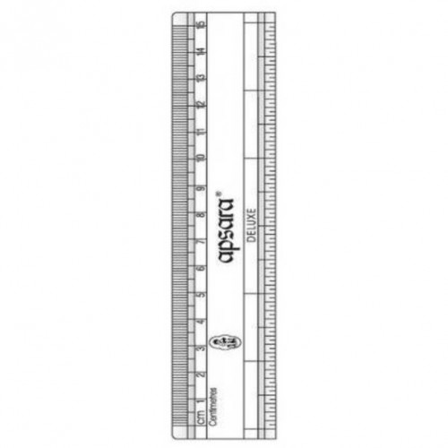 Apsara Delux 15Cm Scale Pack of 10
