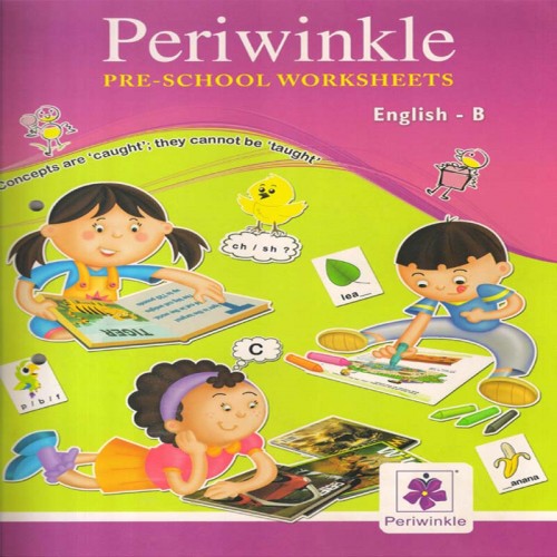 Periwinkle Pre - School Worksheets - English - B - With File